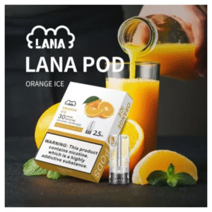 LANA拉娜電子菸一代煙彈 換彈設計 2.5mlX3枚入|橙汁