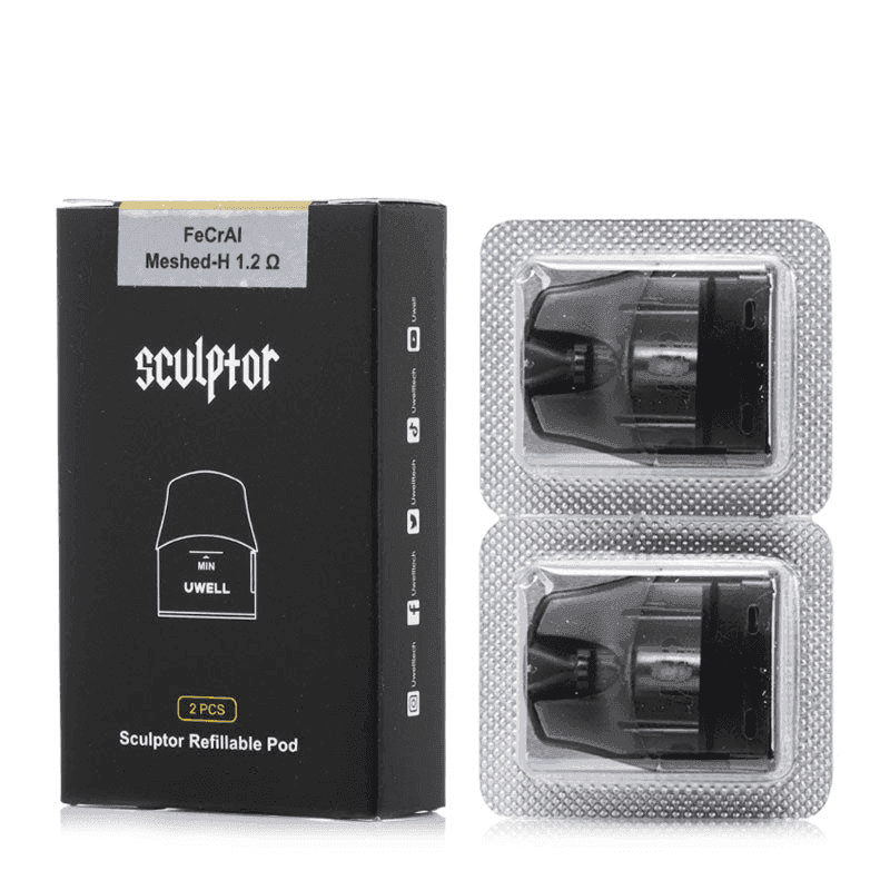 UWELL SCULPTOR電子煙雕塑家 11W電鍍金屬雕刻空倉煙彈:圖片 6
