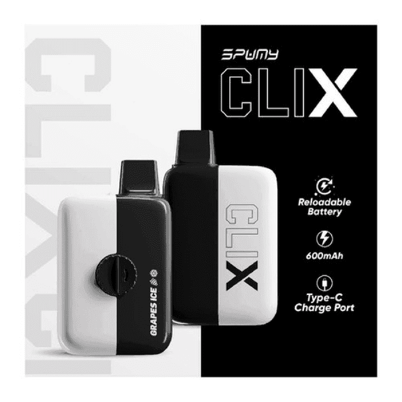 SPUMY Clix斯邦迷電子煙換彈一次性拋棄式7500口:圖片 4